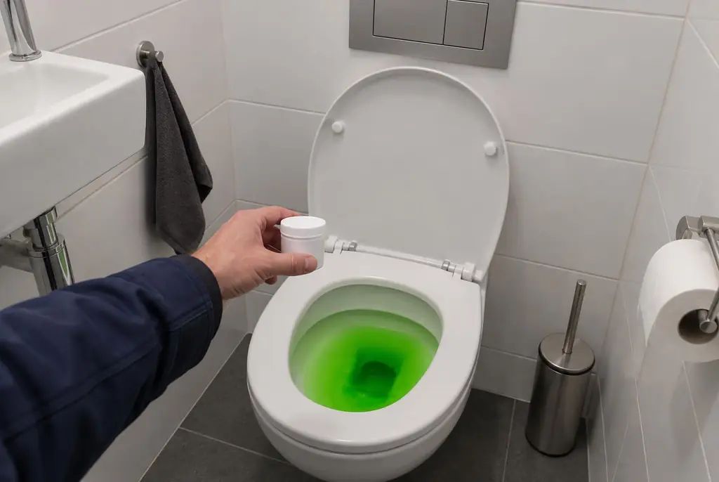 Lekdetectie Amstelveen – kleurstoftest bij een lekkend toilet